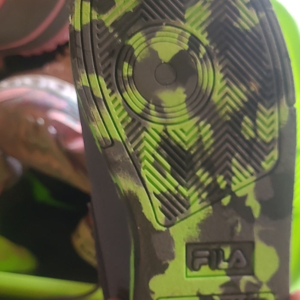 one 5 one Green and Gray Sneakers for Everyday Comfort